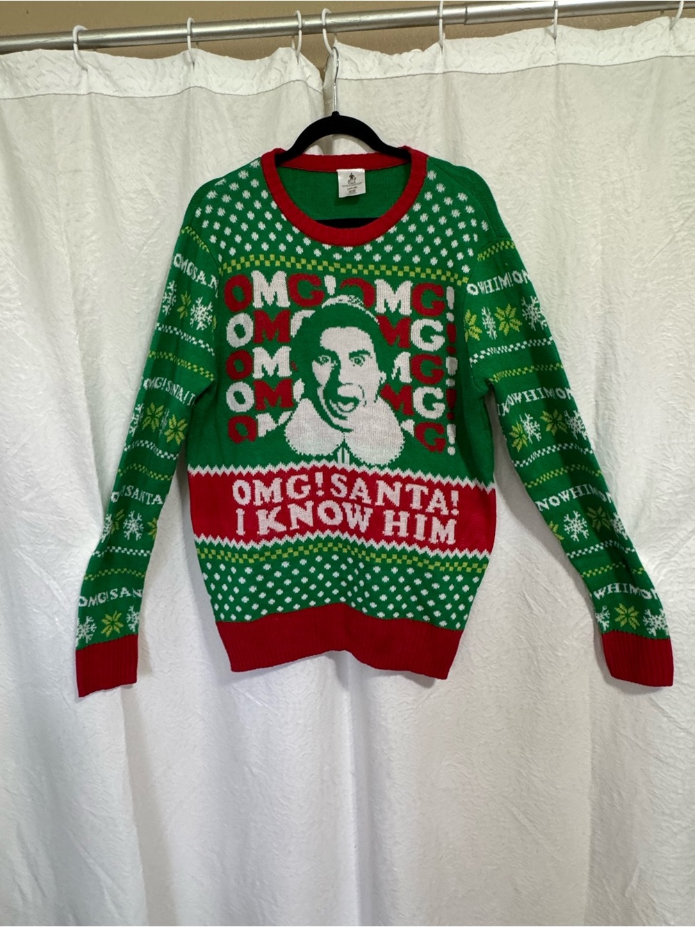 Elf I Kno Santa Christmas sweater